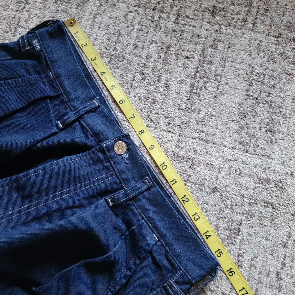 New Citizens of Humanity Petra Pleated Denim Trousers Wide Leg Jeans Size 28 - Picture 15 of 16